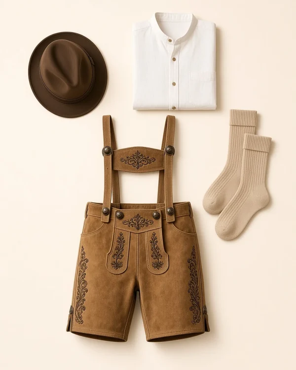 Saalach Honey Complete Lederhosen Outfit Set